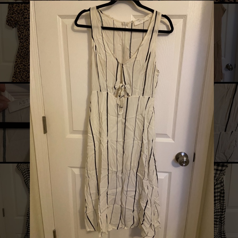 Striped ASTR dress